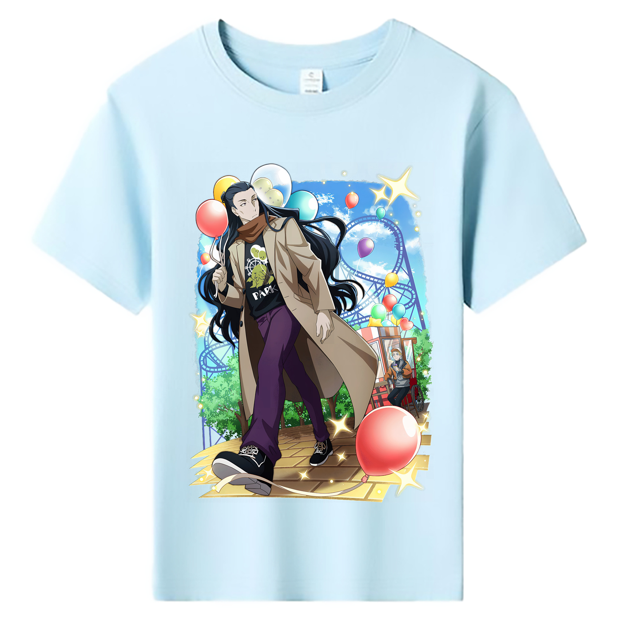 （画像用） 文豪ストレイドッグス Bungo Stray Dogs 綿100％キッズTシャツ（フロントプリント）